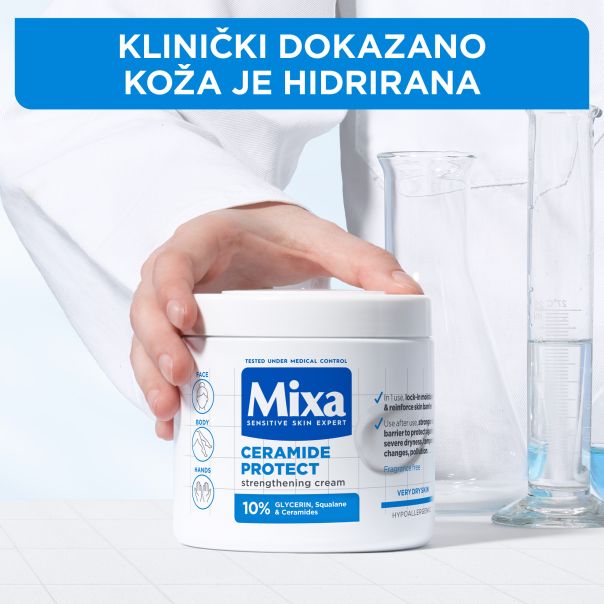Mixa Ceramide Protect Krema za jačanje zaštitne barijere kože, 400 ml - 1100022295