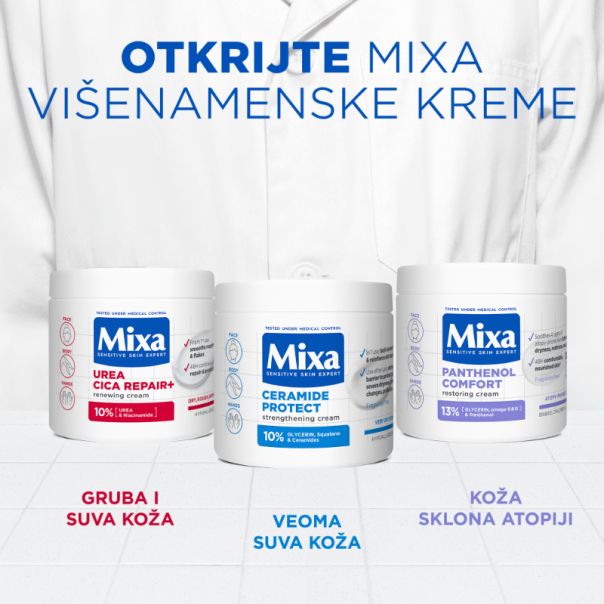 Mixa Panthenol Comfort Umirujuća krema za kožu sklonu atopiji, 400 ml - 1100022296