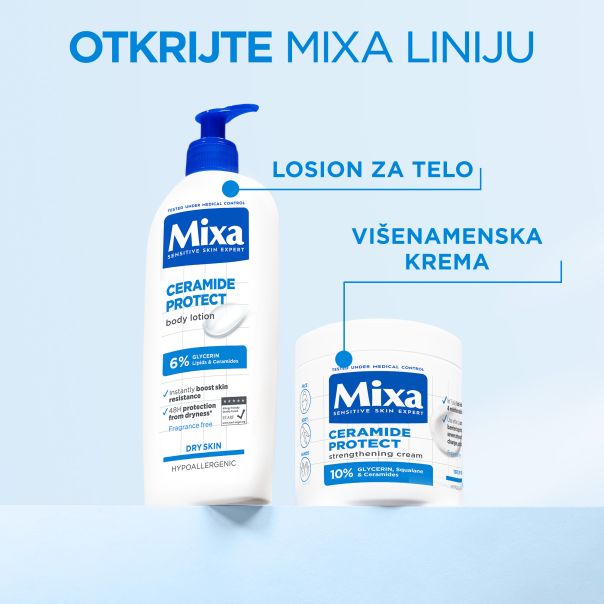 Мixa Ceramide Protect Losion za telo, 400 ml - 1100022298