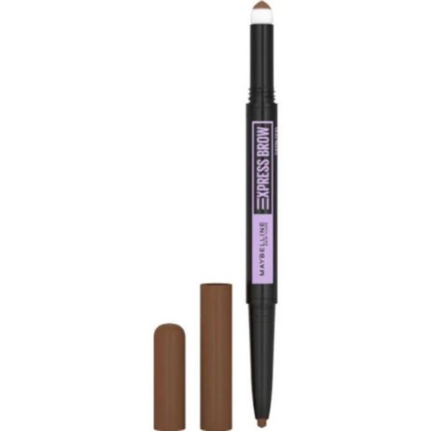 Maybelline New York Express brow satin duo Olovka za obrve, medium brown 02 - 3600531640385