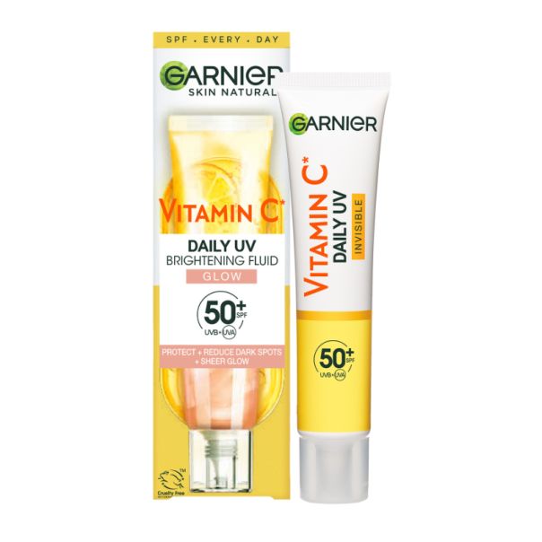 GARNIER Skin Naturals Dnevni fluid za blistavu kožu, vitamin C, spf 50+, 40 ml - 1100026183
