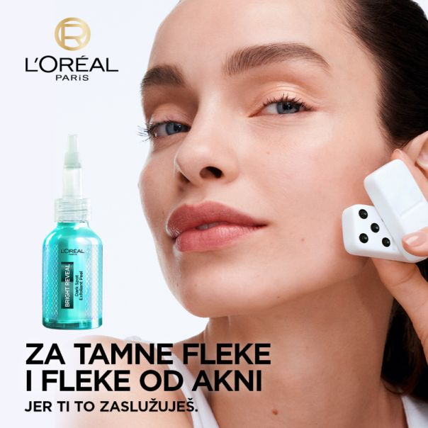 L'Oreal Paris Bright Reveal Eksoflijantni piling protiv tamnih fleka, 25 ml - 1100028046