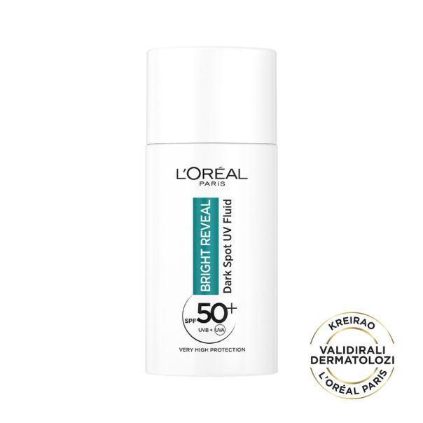 L'Oreal Paris Bright Reveal UV Fluid protiv tamnih fleka, 50 ml - 1100028047