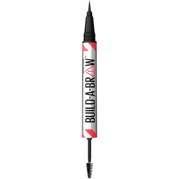 MAYBELLINE New York Build-A-Brow Olovka za obrve i gel za fiksiranje, 2u1, 260 deep brown - 1100028054