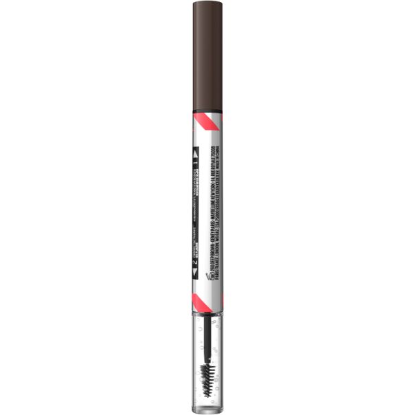 MAYBELLINE New York Build-A-Brow Olovka za obrve i gel za fiksiranje, 2u1, 260 deep brown - 1100028054