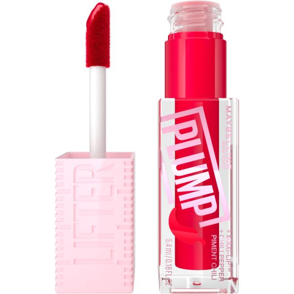 MAYBELLINE New York Lifter Plump Sjaj za usne, 004 red flag - 1100028058