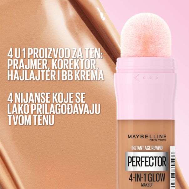 MAYBELLINE New York Instant Perfector Glow Proizvod za ten, 4u1, 01 light claire - 1100028060