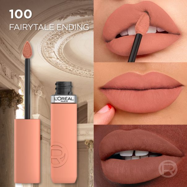 L'Oreal Paris Infaillible Matte Resistance Ruž za usne, 100 fairytale endin​g - 1100028066