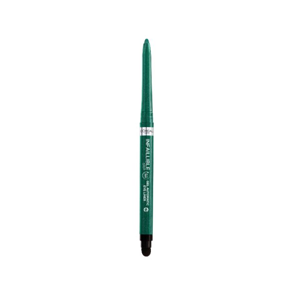 L'Oreal Paris Infaillible 36h Grip Gel Automatic Ajlajner, Emerald Green - 1100029016
