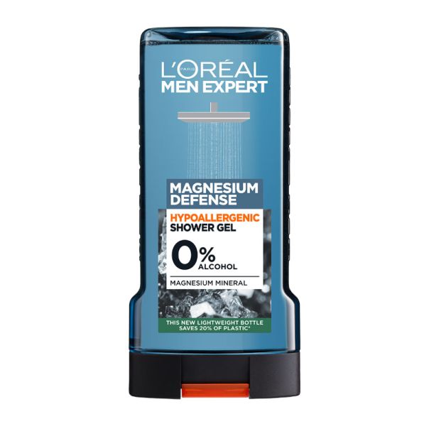L'Oreal Paris Men Expert Magnesium Gel za tuširanje, 300 ml - 1100029311