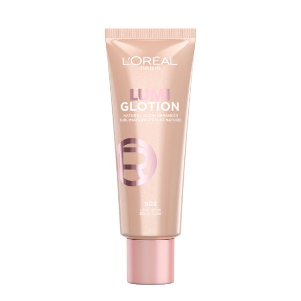 L'Oréal Paris Lumi Glotion Tečni puder za naglašavanje sjaja, 902 light glow​, 40 ml - 1100029773