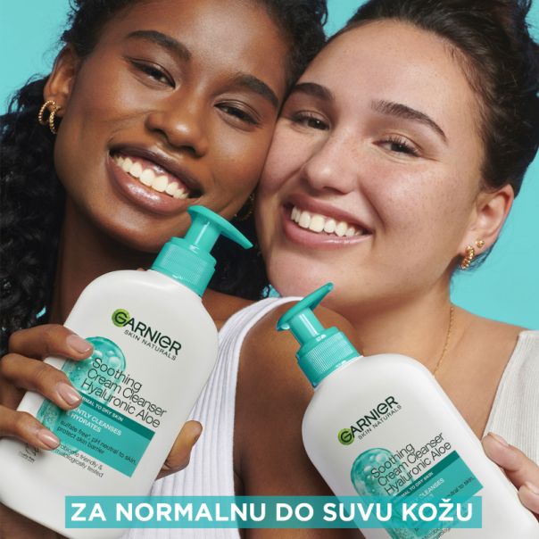 GARNIER Hyaluronic aloe Umirujući gel za čišćenje lica kremaste teksture, 250 ml - 1100029776