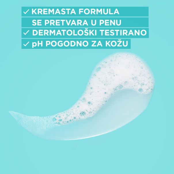 GARNIER Hyaluronic aloe Umirujući gel za čišćenje lica kremaste teksture, 250 ml - 1100029776