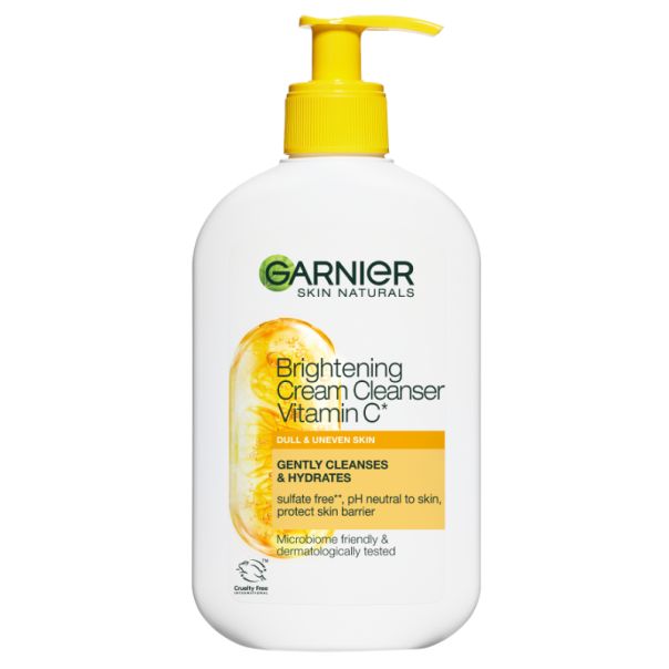 GARNIER Gel za čišćenje lica kremaste teksture, Vitamin C, 250 ml - 1100029777