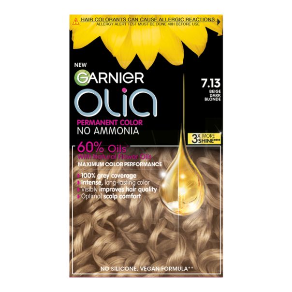 GARNIER Olia Boja za kosu, 7.13 bež tamno plava - 1100031043