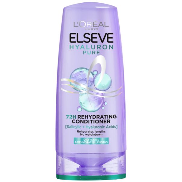 L’Oréal Paris Elseve Hyaluron pure Balzam za dehidriranu kosu koja se brzo masti, 200 ml - 1100031049