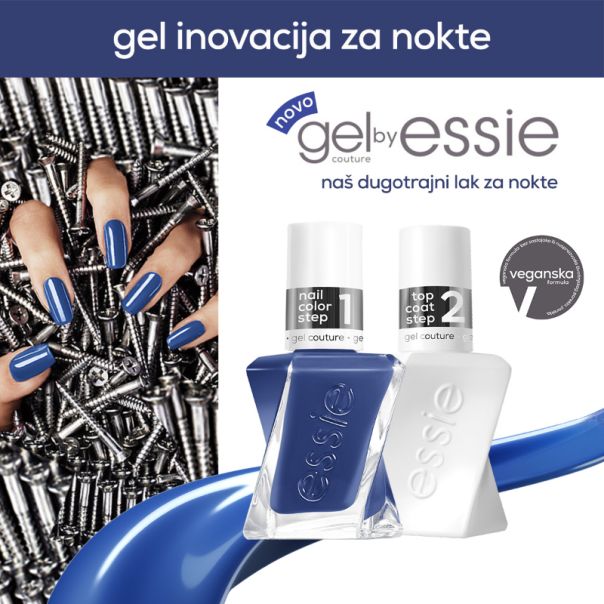 ESSIE Gel Couture Završni sloj za nokte, Top Coat - Step 2 - 1100031067