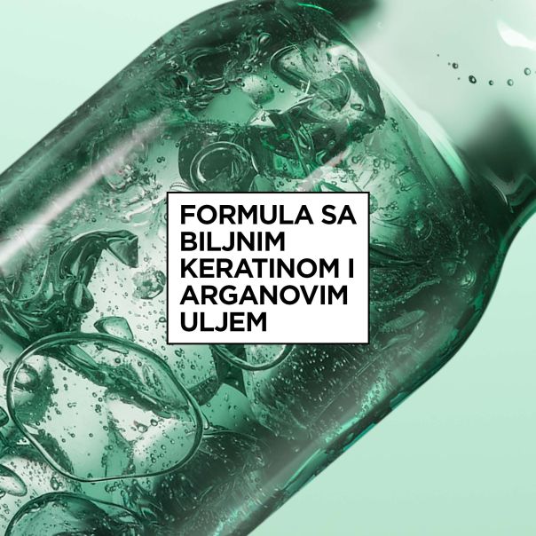 Garnier Fructis Keratin Sleek Šampon za nezaglađenu, suvu kosu 200ML - EP3207139