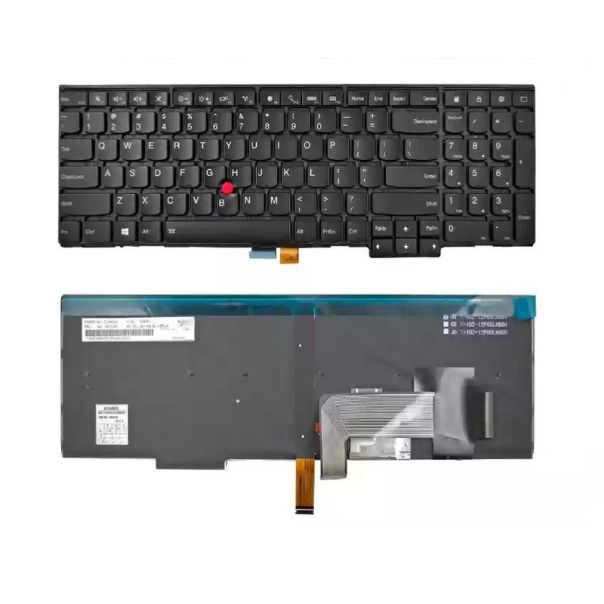 Tastatura za laptop Lenovo ThinkPad Edge E531 E540 L540 T540p W540 L560 L570 sa gumbom i backlightom - 110033-1