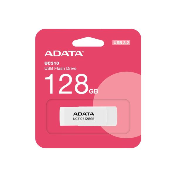 USB Flash 128 GB AData 3.2 UC310-128G-RWH Beli - UC310-128G-RWH