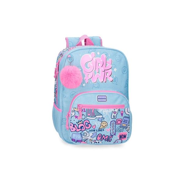 MOVOM GIRL POWER ranac za školu - plava - EP2929067
