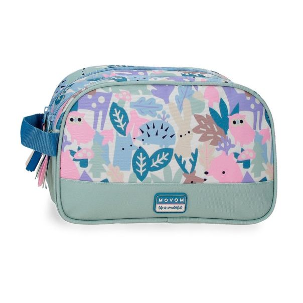 MOVOM FOREST dečiji neseser sa 2 pregrade - mint - EP3178816
