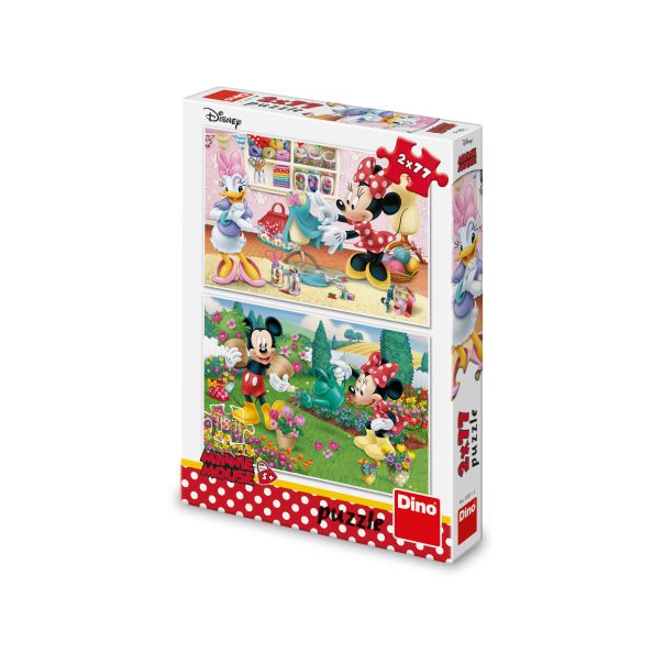 DINO Puzzle Vrednica Mini 2x77 delova (386112) - 11015-1