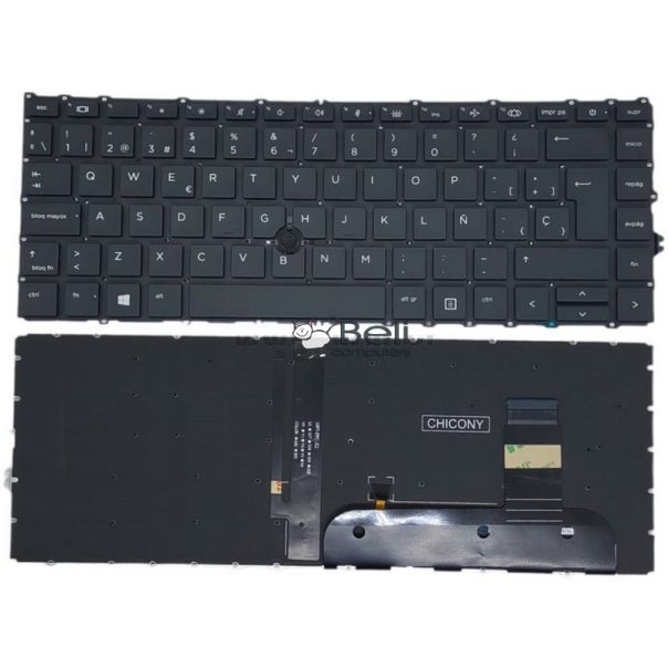 Tastatura za Laptop HP EliteBook 840 G7 840 G8 veliki enter backlight - 110310-1