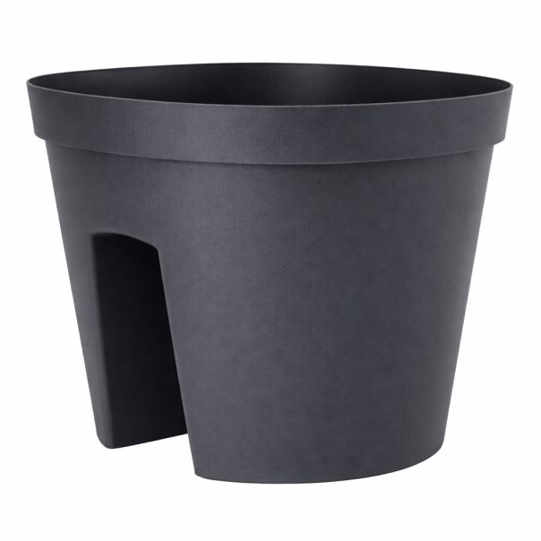 SANJA IPPI Žardinjera 30x24cm Monako, antracit - EP2955980