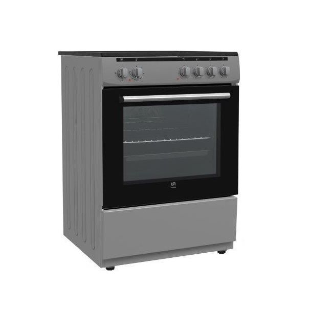 UNION sporet ker W-60.0S Silv. (W-60.0S) - W-60.0S