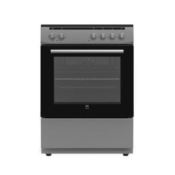 UNION sporet ker W-60.0S Silv. (W-60.0S) - W-60.0S