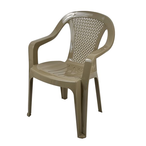 SANJA IPPI Baštenska stolica Valerija elegant, svetlo moka - 11048-1-1