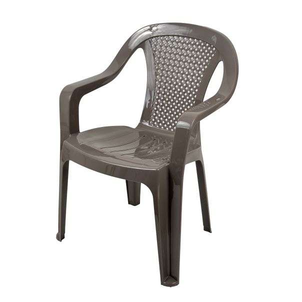 SANJA IPPI Baštenska stolica Valerija elegant , tamno moka - 11048-2