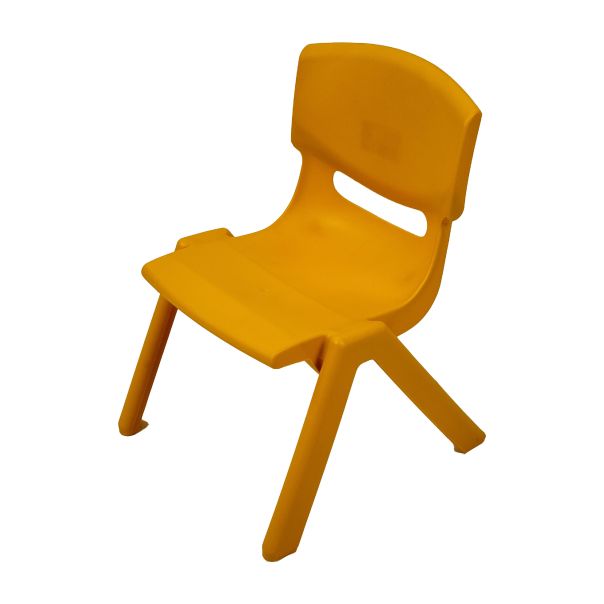 TURAN PLASTIC Stolica dečija - žuta - 11049-0