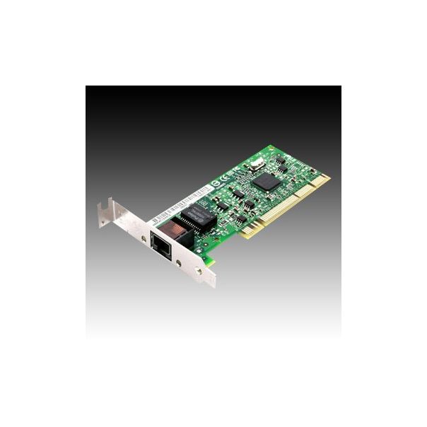 INTEL Network Card PRO/1000 GT (10/100/1000Base-T, 1000Mbps, Bulk, Gigabit Ethernet, lowprofile PCI) - PWLA8391GTLBLK