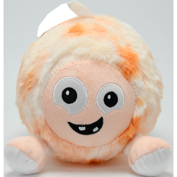 LOPTA PLIŠANA 15CM SMAJLI MIX 5 BOJA OP25008 - EP2931029