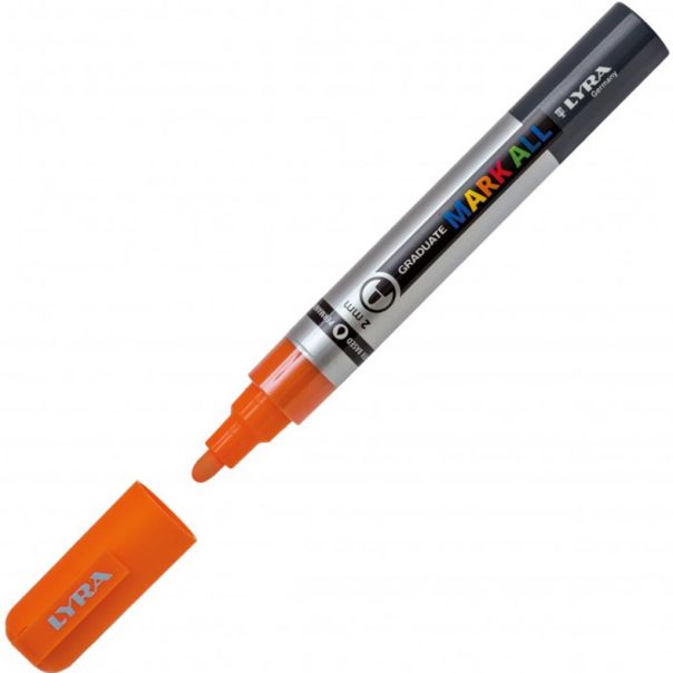 LYRA Marker  2mm orange permanent 6820013 - 110594