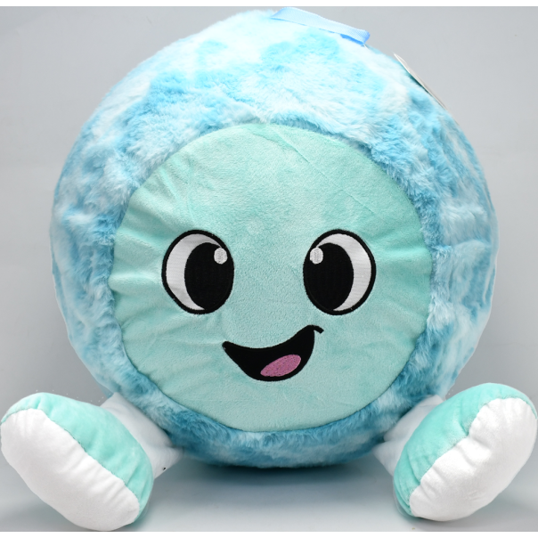 LOPTA PLIŠANA SMAJLI MIX 4 BOJE 40CM OP25010 - EP2931035