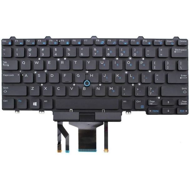 Tastature za laptop Dell Latitude 3340 E5470 E7470 mali enter sa pozadinskim osvetljenjem - 110769