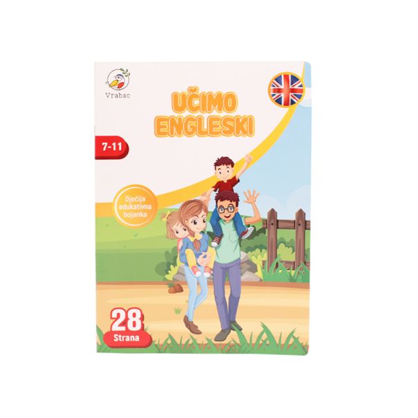 VRABAC Bojanka Učimo engleski - 110790