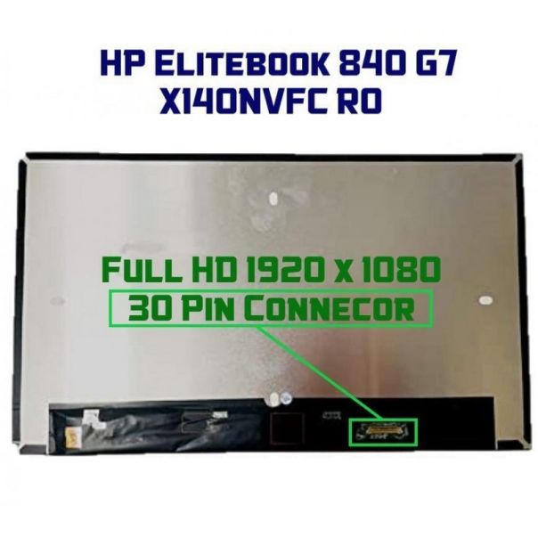 LED Ekran za laptop 14 slim 30pin FULL HD IPS kraci bez kacenja RAVAN 400nits - 110827