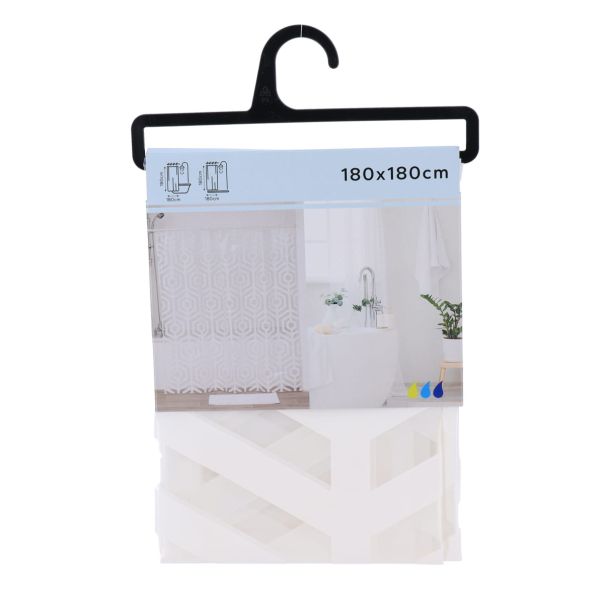 TENDANCE Zavesa za kadu 180x180cm Tribeca, providna - 1108720