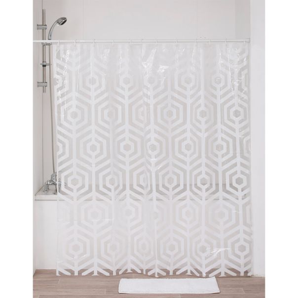 TENDANCE Zavesa za kadu 180x180cm Tribeca, providna - 1108720