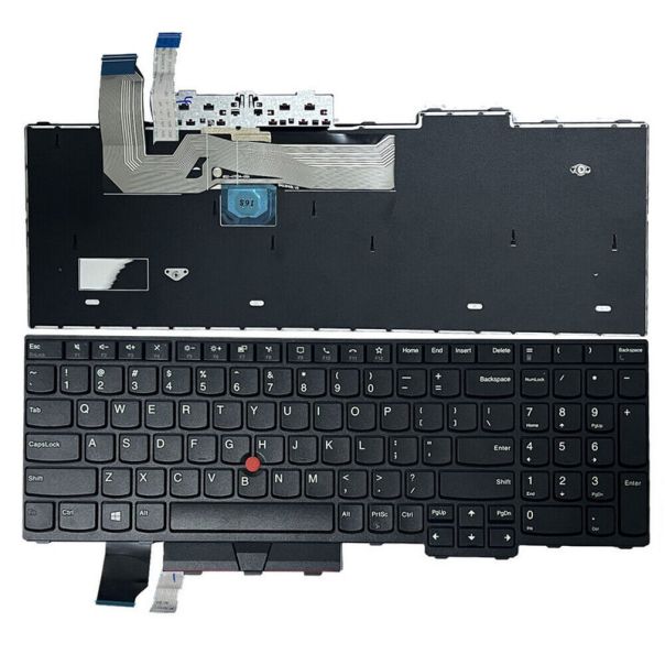 Tastatura za laptop Lenovo Thinkpad L15 Gen 2 L15 sa pozadinskim osvetljenjem i gumbom - 110880
