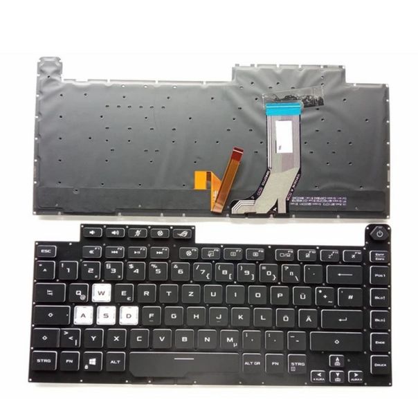 Tastatura za laptop Asus ROG Strix Scar III G512 G531 G532 veliki enter sa pozadinskim osvetljenjem - 110888