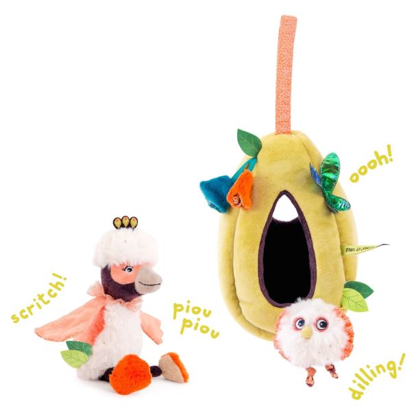 MOULIN ROTY Muzička plišana igračka Gnezdo - 668080