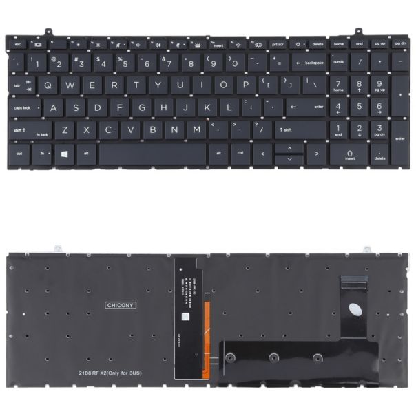 Tastatura za laptop HP ProBook 450 G9 455 G9 455R G9 veliki enter sa pozadinskim osvetljenjem - 110890