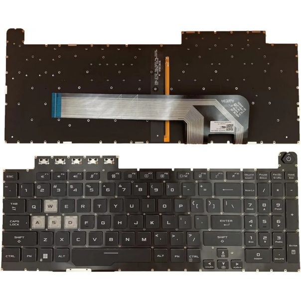 Tastatura za laptop Asus TUF Gaming FX506 FA506 FX706 FA706 mali enter sa pozadinskim osvetljenjem - 110891