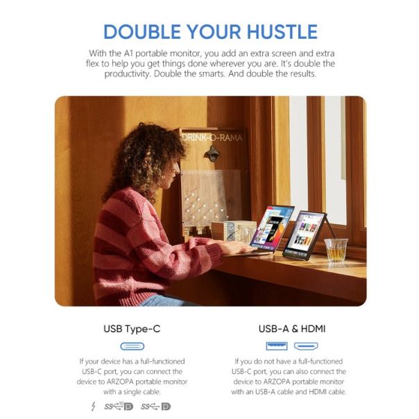 Eksterni (Portable) 15.6 ekran A1T Touch - 110984-1