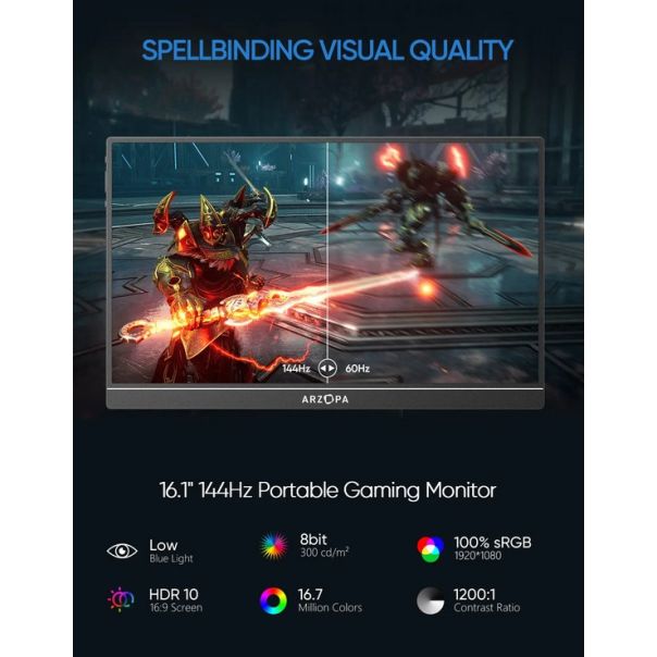 Eksterni (Portable) 16.1 ekran Z1FC 144hz - 110985